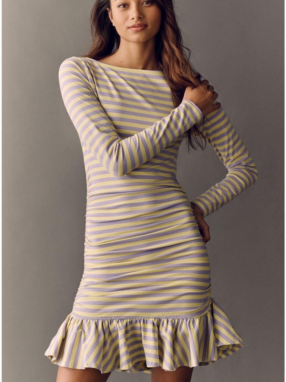 NWT Anthropologie Drop Waist Mini Dress